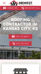 Mobile Screenshot of midwestroofingkc.com